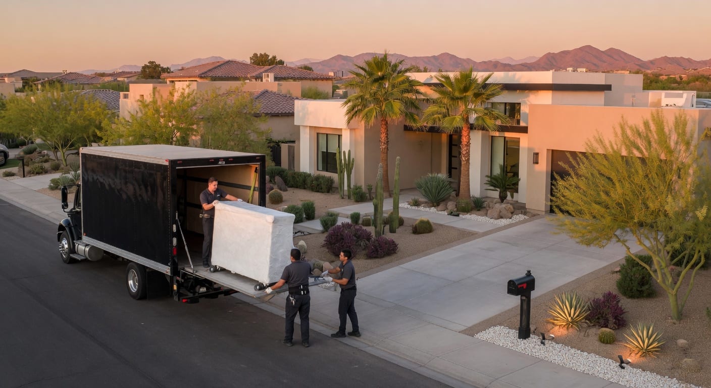 Chandler, Arizona piano moving service area